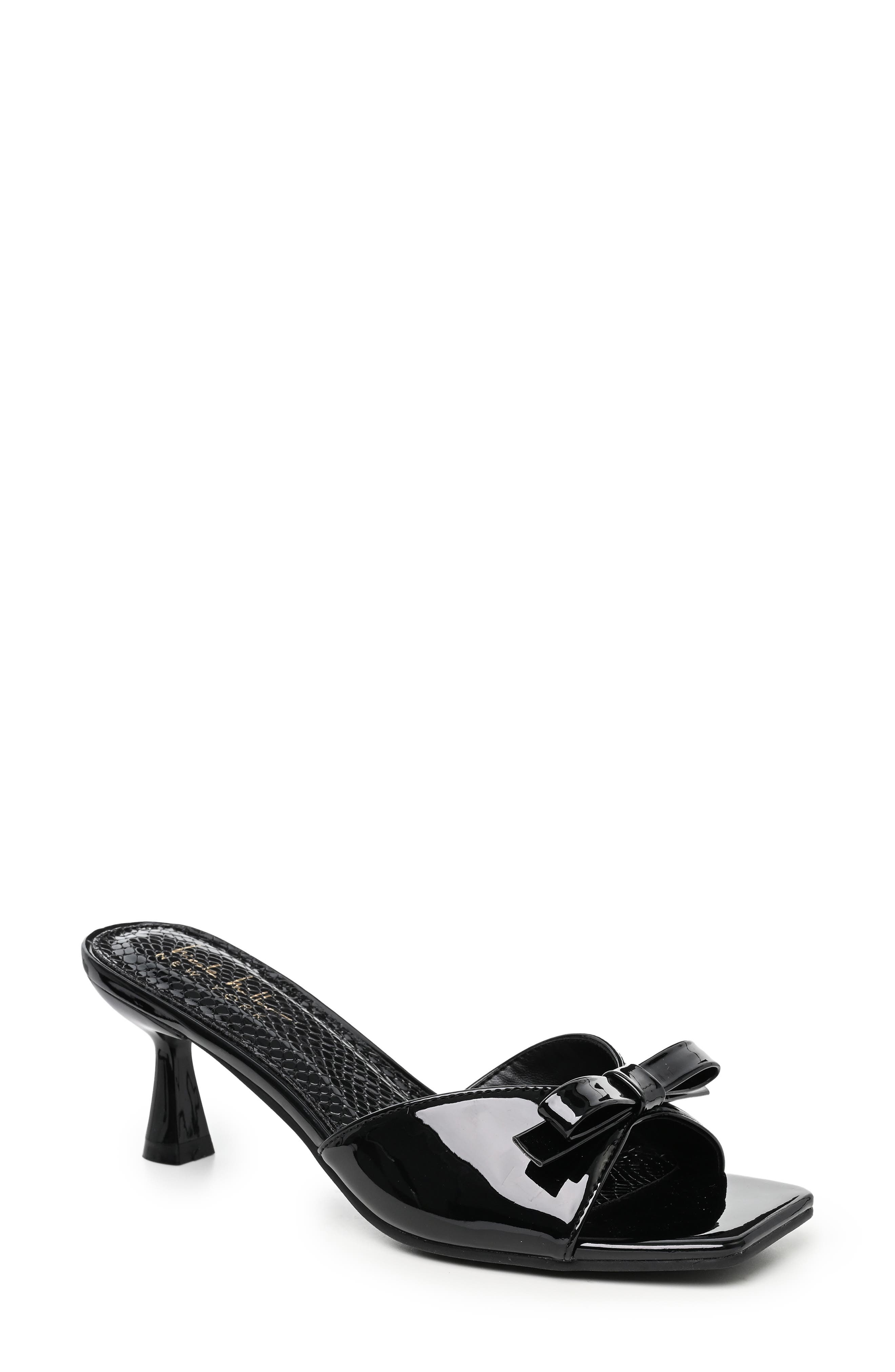 BLACK PATENT SNAKE
