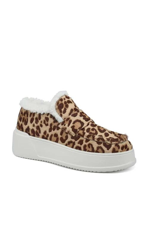 Jslides Footwear Junie Sneaker In Leopard