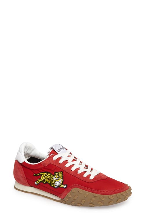 KENZO MOVE Sneaker in Medium Red 