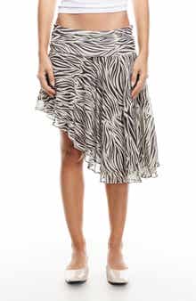 LIONESS Legacy Chiffon Midi Skirt