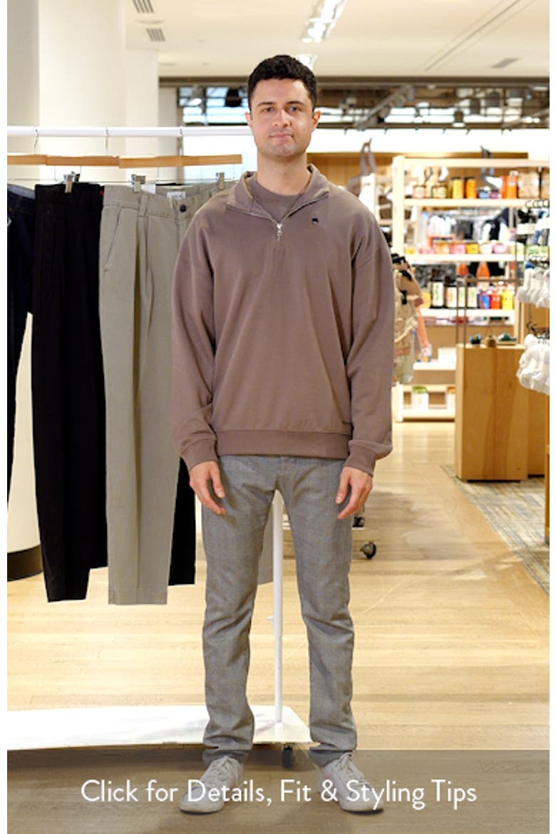 Dalizip Cotton Quarter-Zip Pullover video