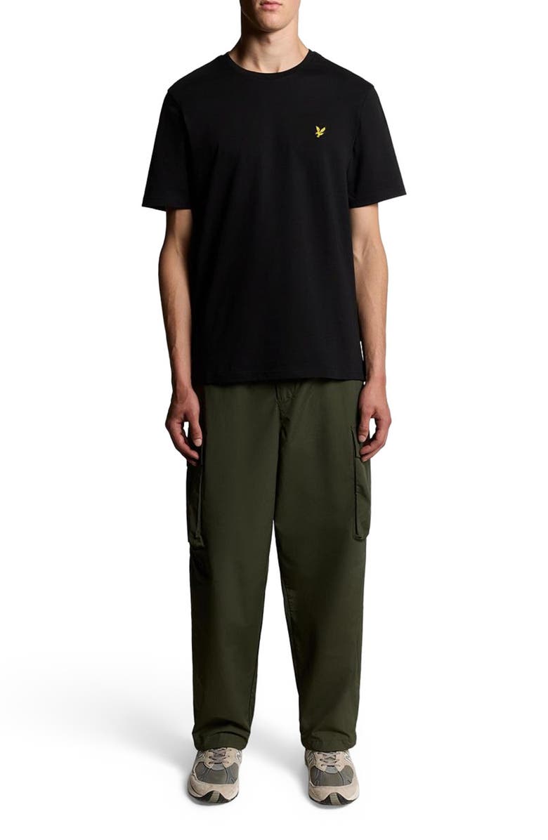Lyle & Scott Crew Neck Short Sleeve T-Shirt, Alternate, color, Jet Black