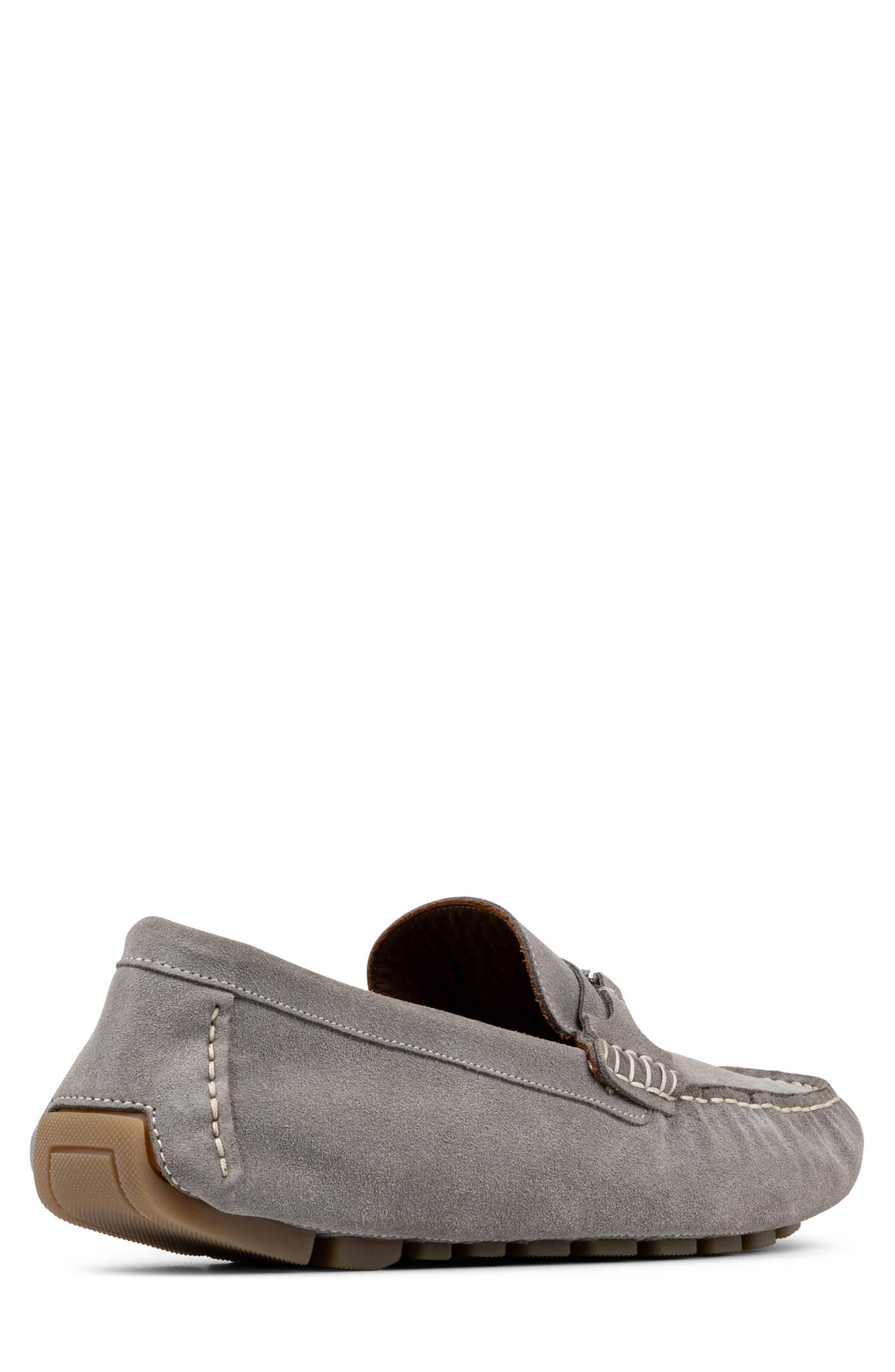 Donald Pliner Bit Driving Loafer, Alternate, color, Cloud Grey