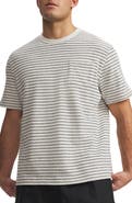 Under Armour Icon Stripe Relaxed Fit Cotton Blend Terry T-Shirt