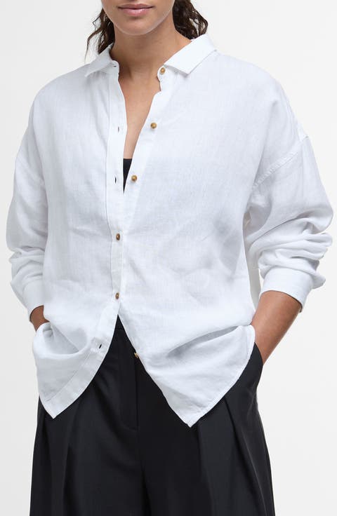Hampton Linen Button-Up Shirt