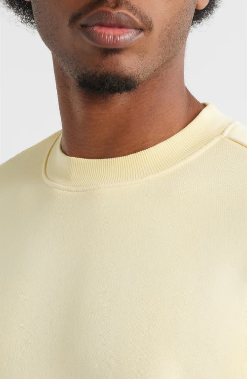 Elwood Core Oversize Long Sleeve T-shirt In Yellow