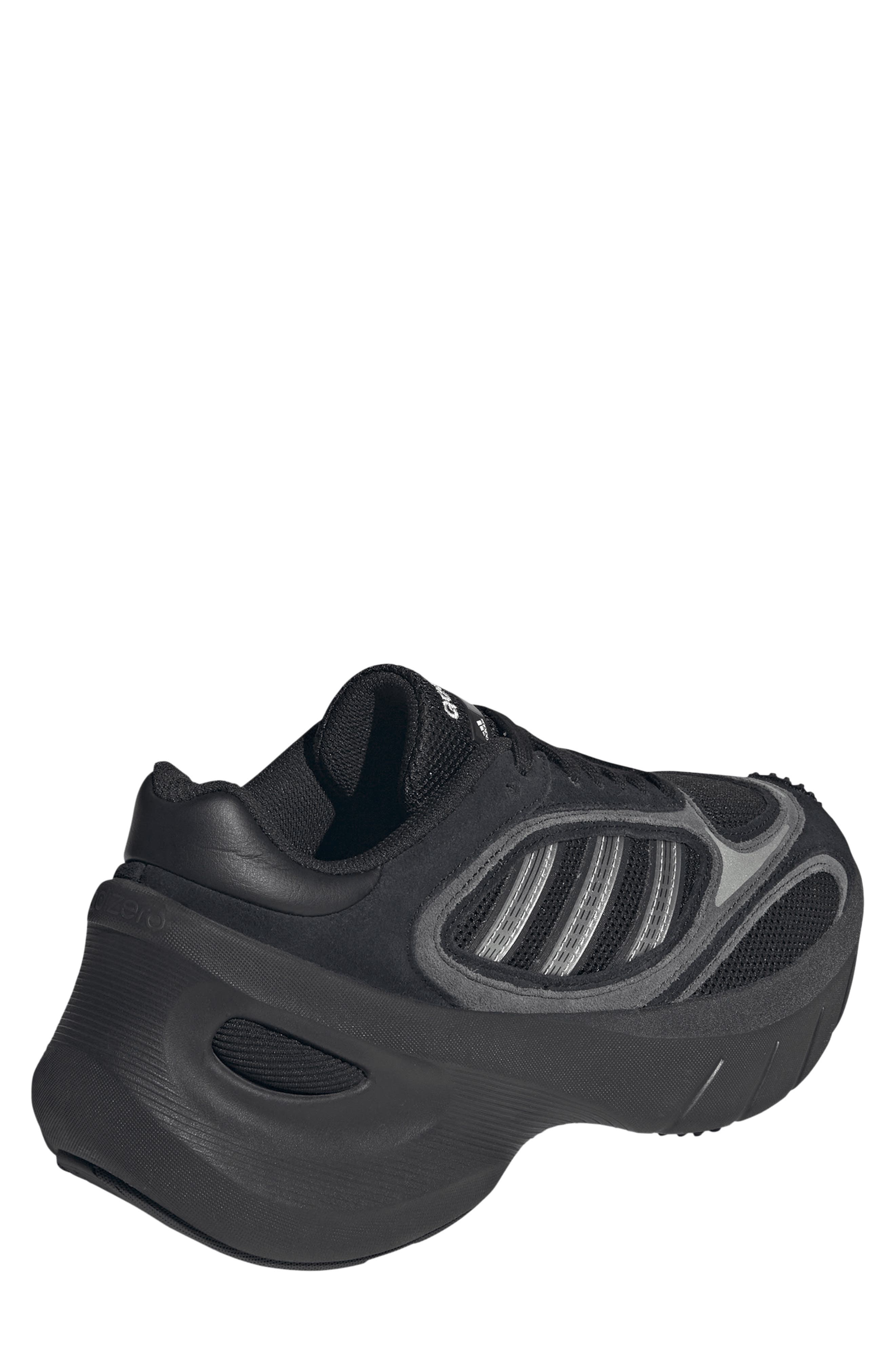 Adizero Goukana Sneaker, Alternate, color, CORE BLACK/ SILVER / CARBON