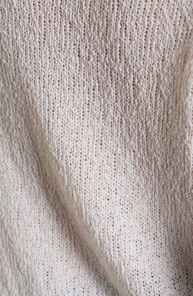 Sanctuary Cotton Blend Sweater, Alternate, color, Bleached White