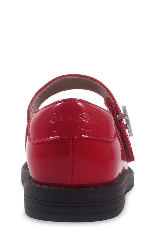 Jessica Simpson Kids' Evie Anika Mary Jane In Red