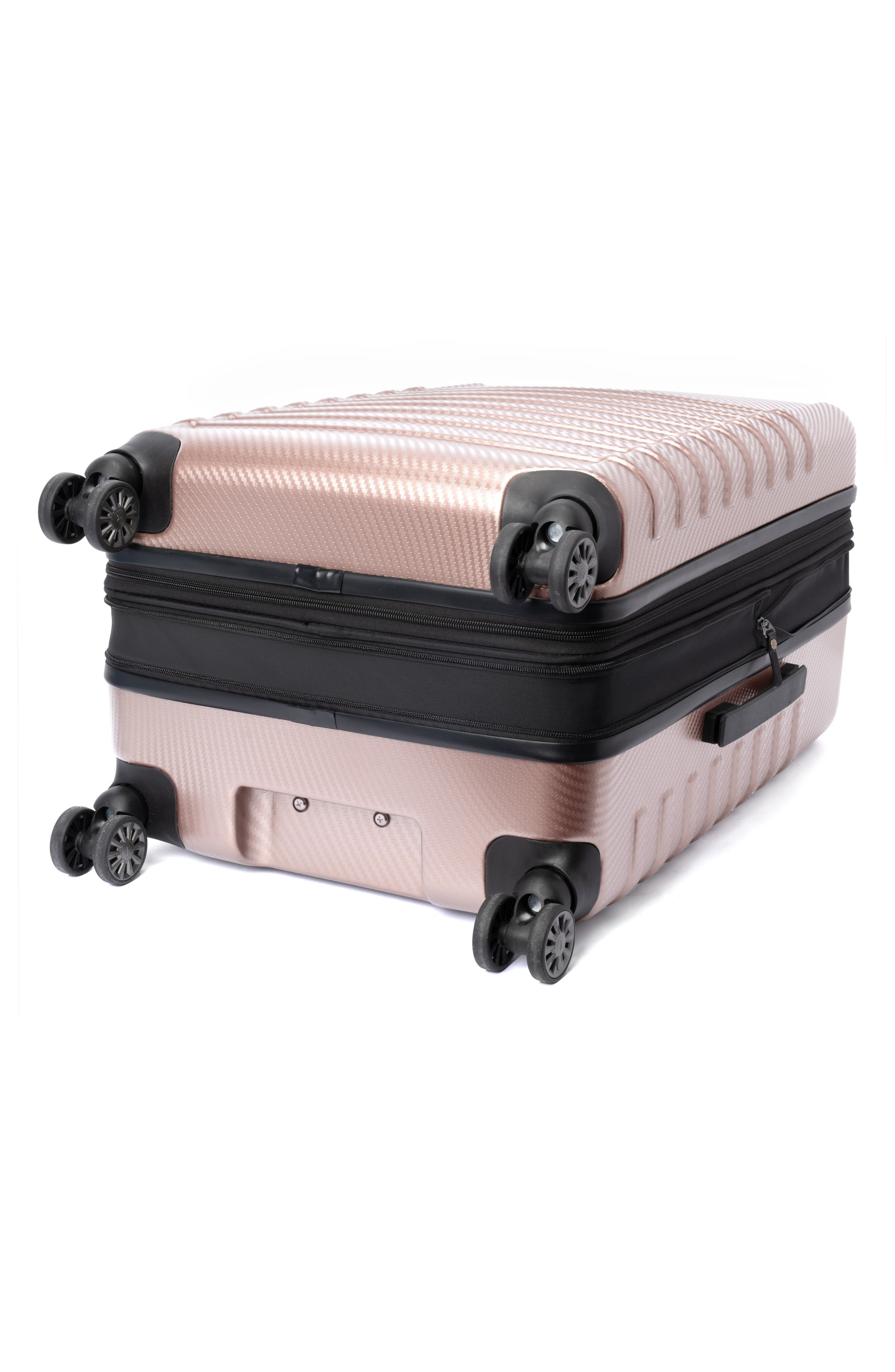 TRAVELPRO Rollmaster<sup>™</sup> Lite 24-Inch Expandable Hardside Spinner Luggage, Alternate, color, Rose Carbon Fiber