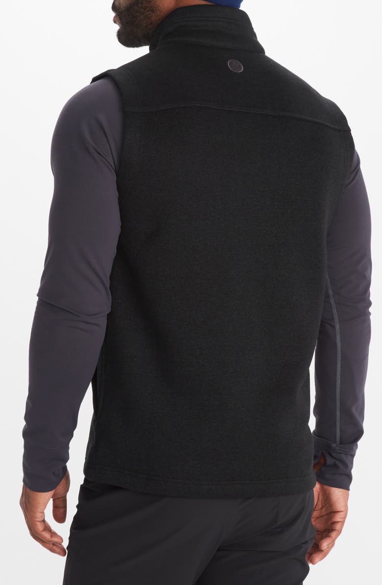 Marmot Drop Line Fleece Vest, Alternate, color, 