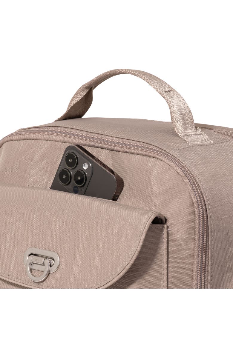 BAGGALLINI Coastal Flip Lock Laptop Backpack, Alternate, color, Moonrock