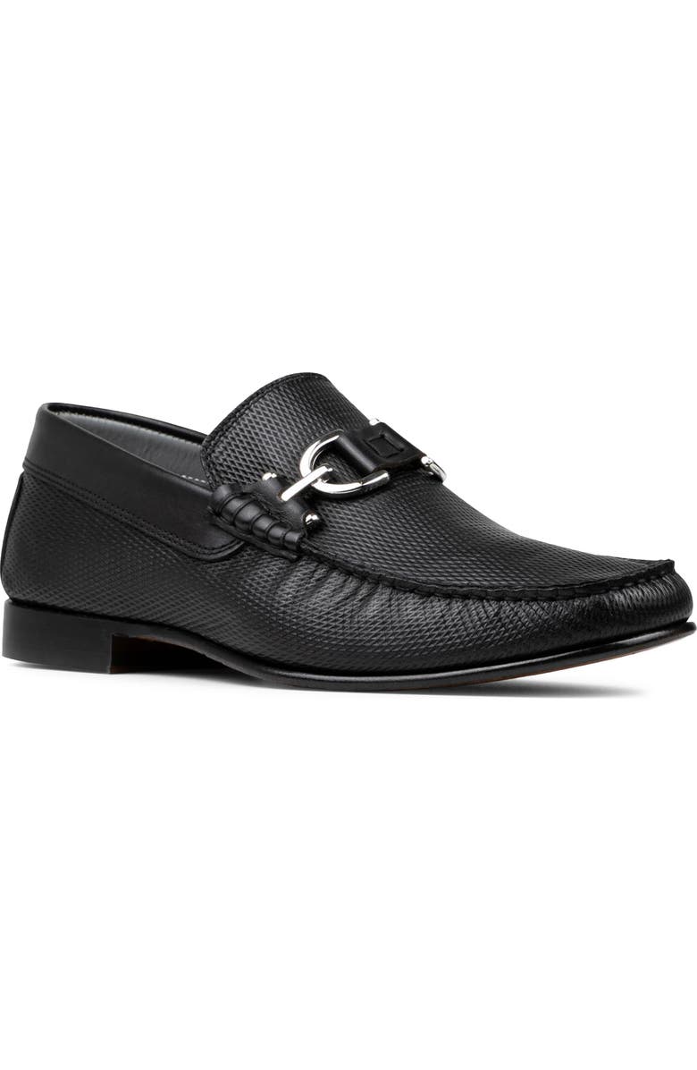 Donald Pliner Dacio Bit Loafer, Main, color, Black