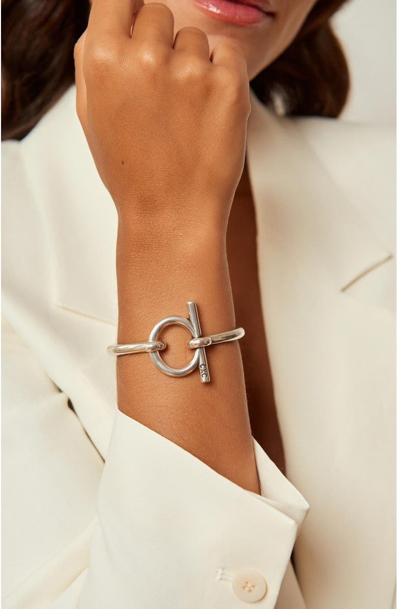 CXC Omega Mini Bracelet, Alternate, color, Silver