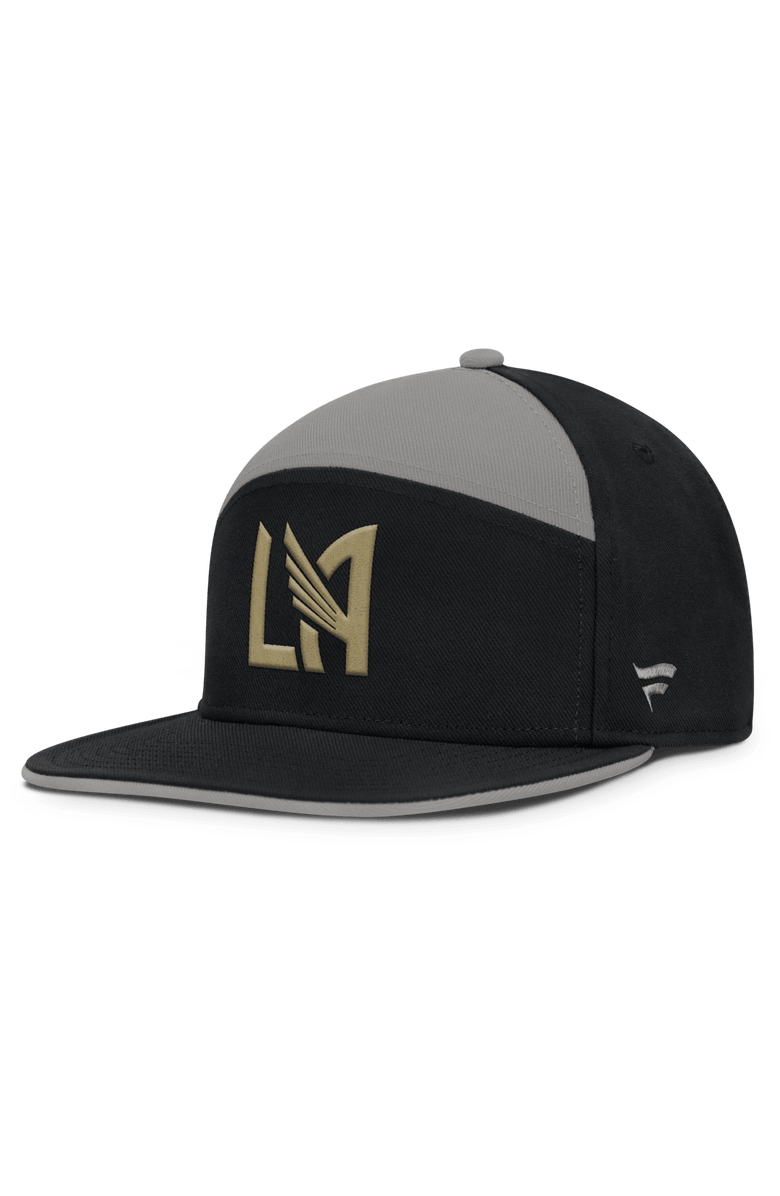 FANATICS Men's Fanatics Black LAFC Mezzala Snapback Hat, Main, color, Black