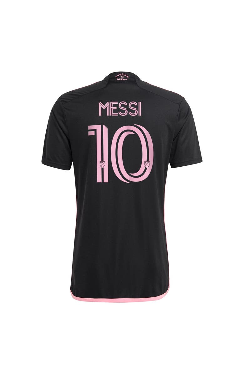 adidas Men's adidas Lionel Messi Black Inter Miami CF 2023 La Noche Replica Jersey, Alternate, color, 
