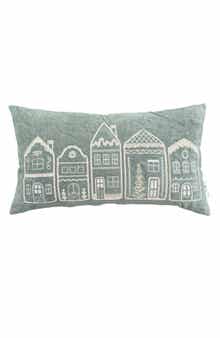 STUDIOCHIC Holiday Village Decorative Decorative Throw Pillow