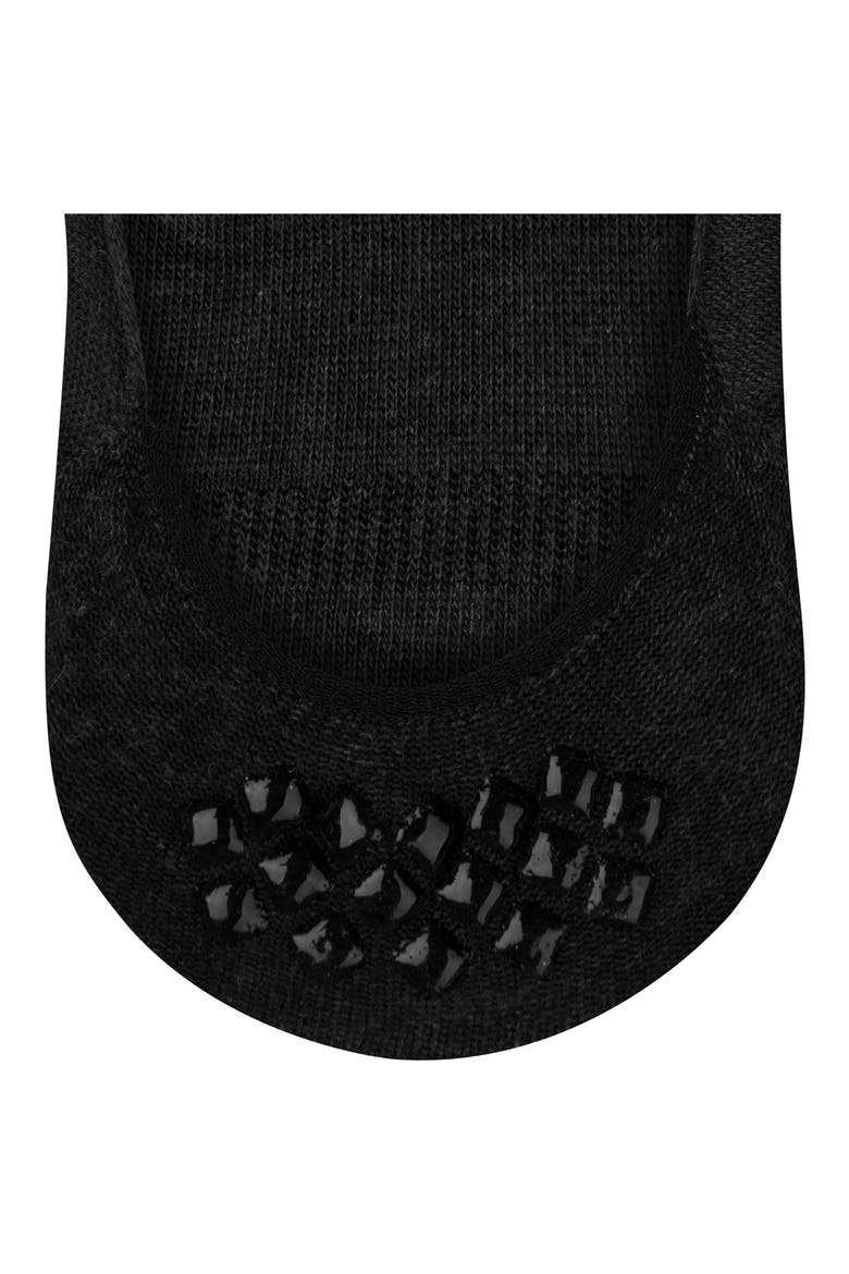 Step Medium Invisible Socks, Alternate, color, BLACK