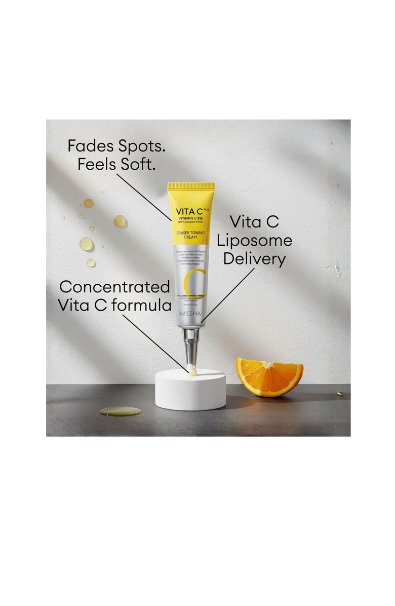 MISSHA Vita C Plus Eraser Toning Cream, Alternate, color,