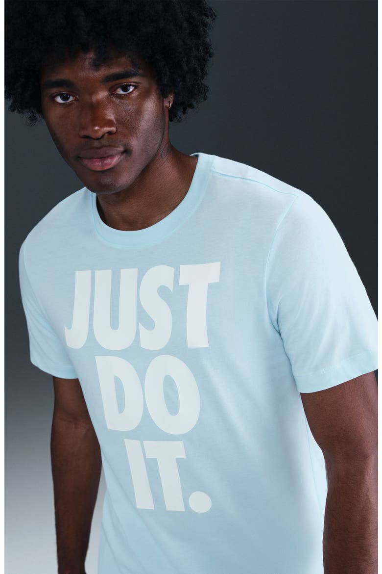 Just Do It Graphic T-Shirt, Alternate, color, GLACIER BLUE