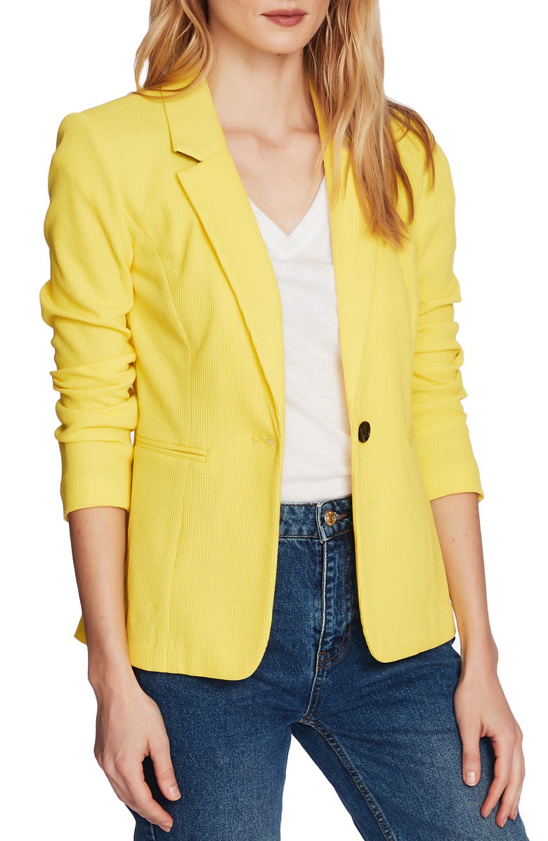 Court & Rowe 1.STATE Stretch Waffle Knit Blazer, Main, color, 