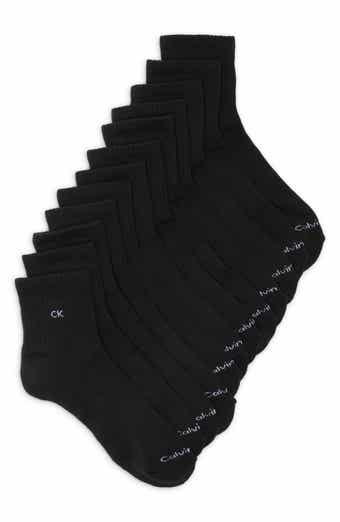6-Pack Cushioned Quarter Socks