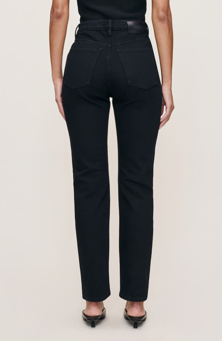 DL1961 Kristy SculptSystem High Rise Cigarette Jeans, Alternate, color, Black