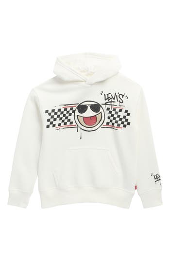 Levi's® Kids' Street Style Graphic Hoodie In Gray