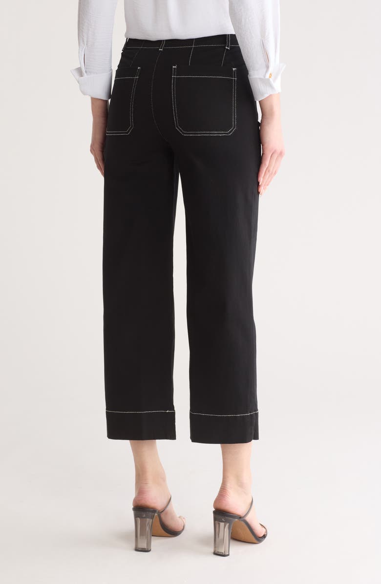 Bagatelle High Waist Wide Leg Crop Pants, Alternate, color,