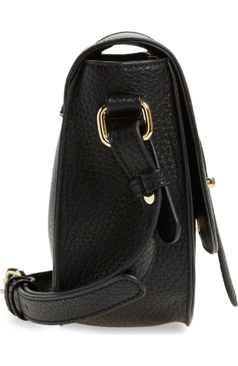 BP. Faux Leather Saddle Crossbody Bag, Alternate, color,
