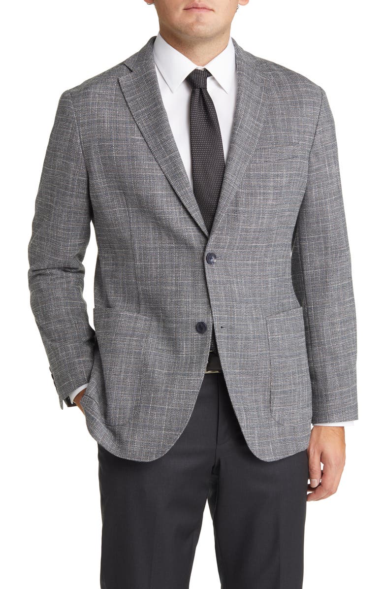 Nordstrom Patch Pocket Trim Fit Sport Coat, Main, color, 