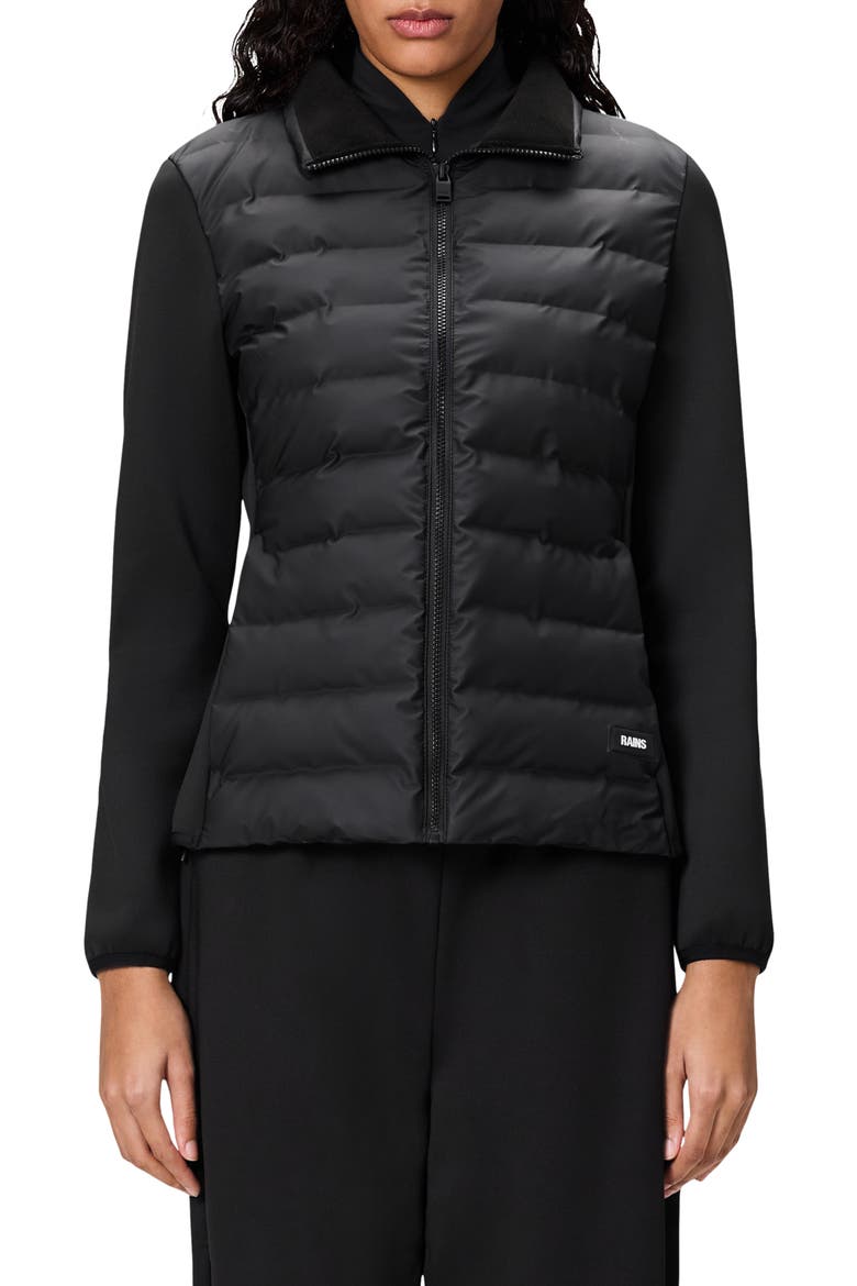Safi Hybrid Curve Jacket, Main, color, BLACK