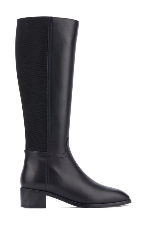 Aquatalia Ricarda Weatherproof Knee High Boot In Black