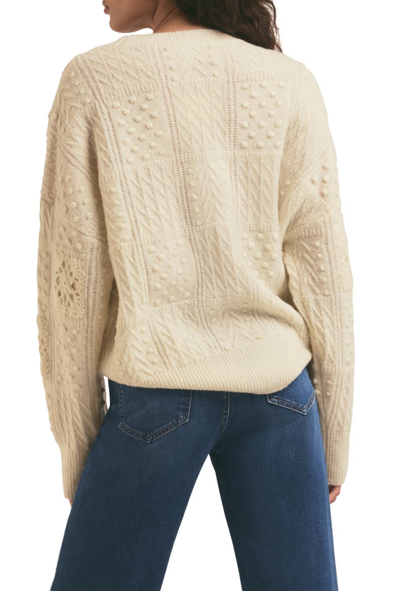 The Jovie Wool Blend Sweater, Alternate, color, IVORY