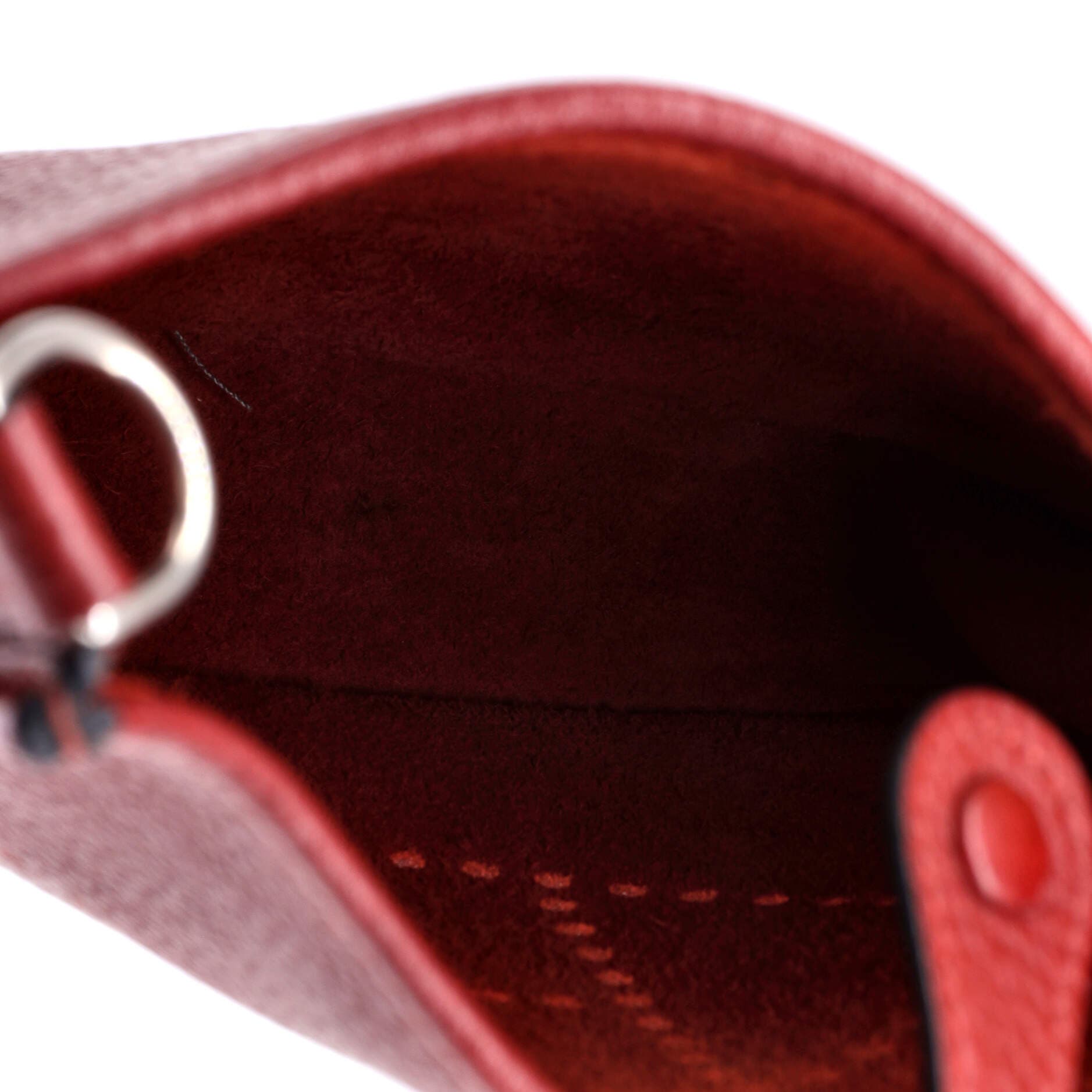 Pre-Owned Hermes Evelyne Bag Gen III Clemence TPM, Alternate, color, Rouge H