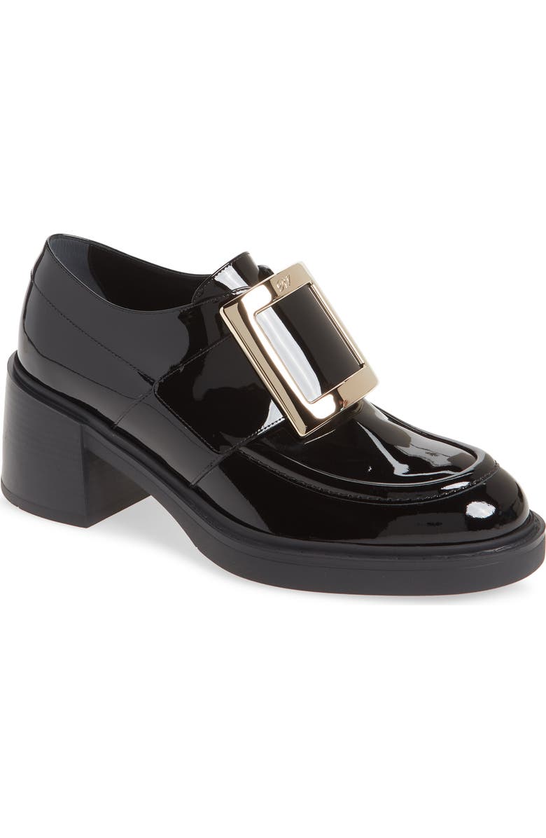 Roger Vivier Viv Rangers Buckle Loafer, Main, color,