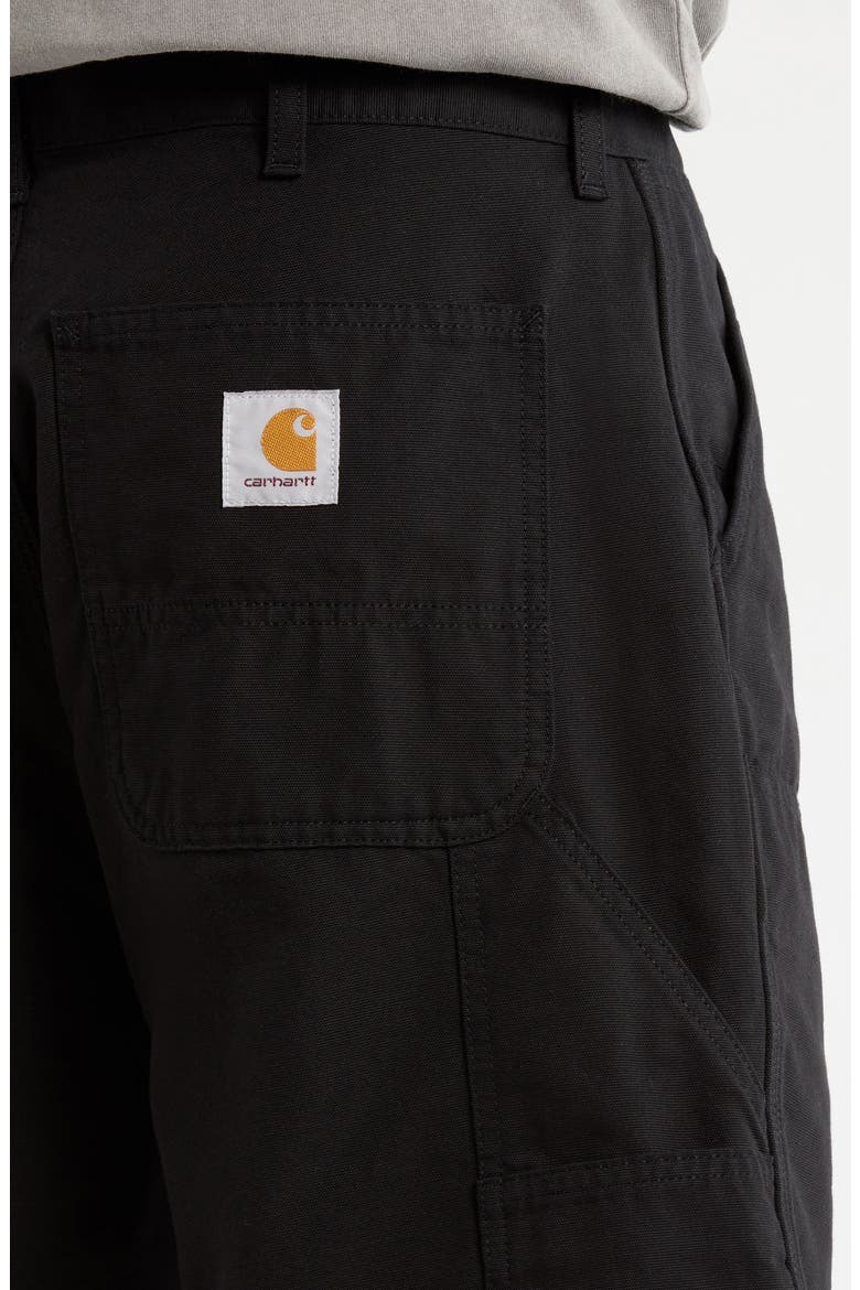 Double Knee Shorts, Alternate, color, BLACK (RINSED)
