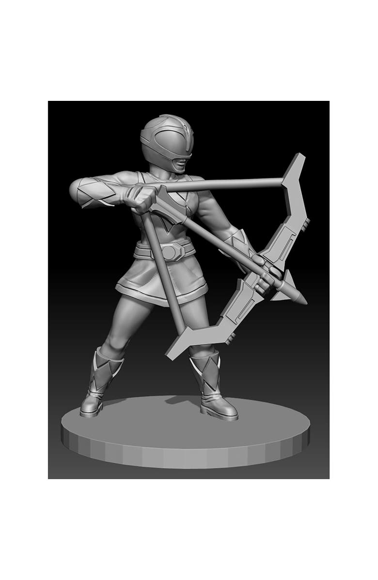 Renegade Game Studios Power Rangers Roleplaying Game Hero Miniatures Set 12pc, Alternate, color, Multicolored