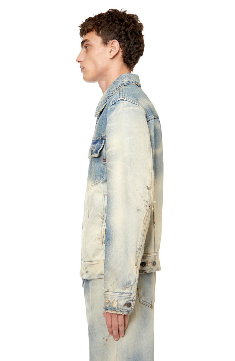 DIESEL<sup>®</sup> D-Barcy Cotton Denim Jacket, Alternate, color,