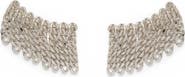 Lady Grey Fringe Earrings