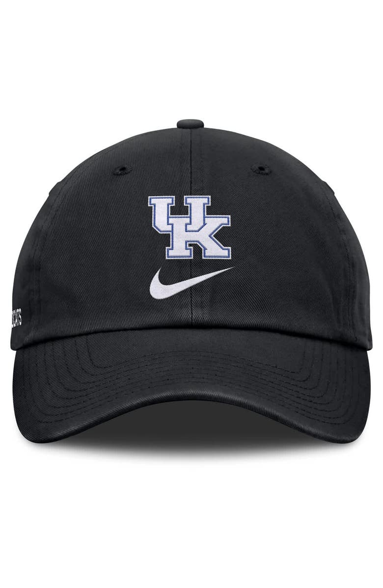 Nike Men's Nike Black Kentucky Wildcats Primetime Club Adjustable Hat, Alternate, color, Black
