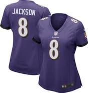 Nike Women's Nike Lamar Jackson Purple Baltimore Ravens Game Jersey