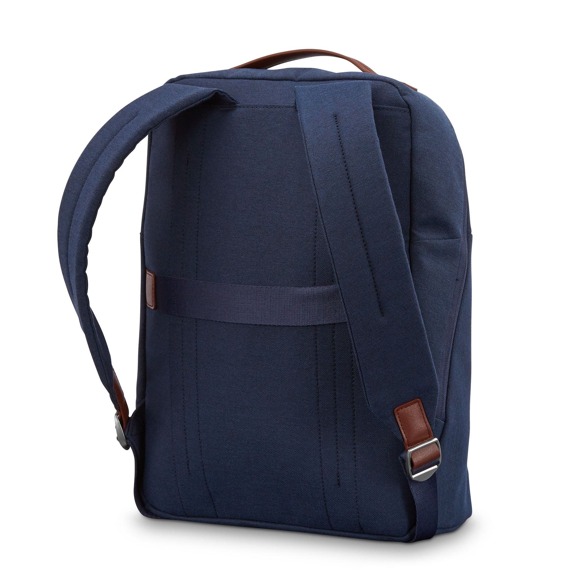 Samsonite Virtuosa 2 Piece Set Backpack & 21" Carry On Spinner Luggage, Alternate, color, Blue
