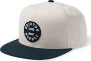 Brixton Oath III Snapback Baseball Cap