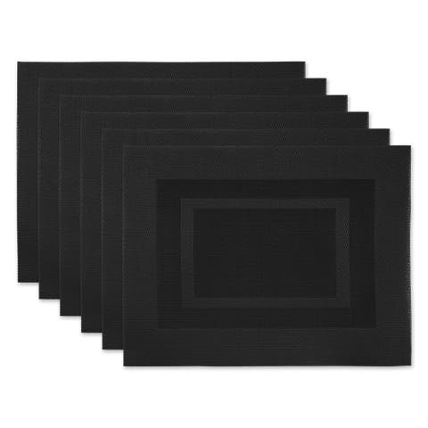 PVC Double frame Placemat Set/6
