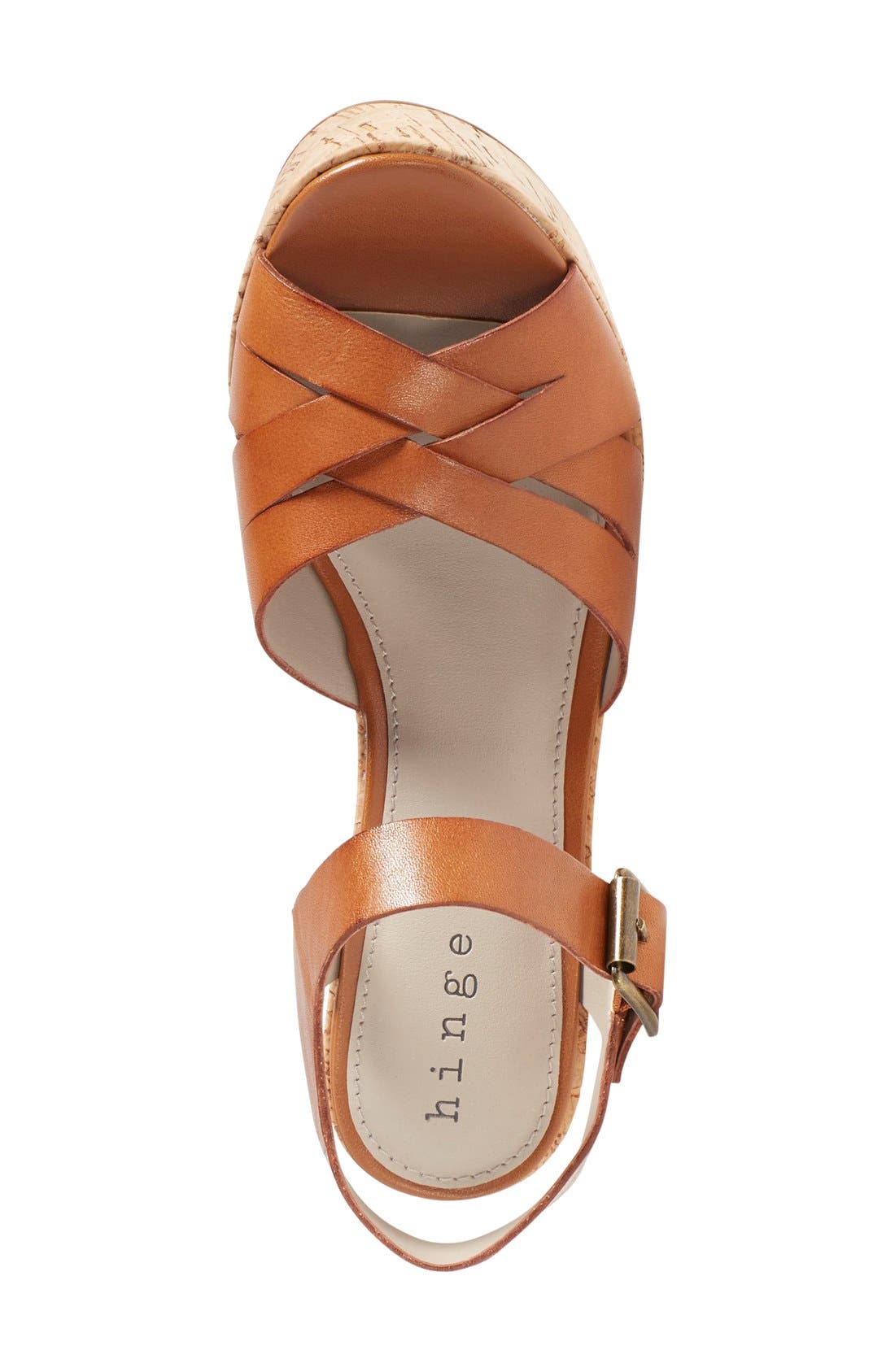 Hinge 'Hadley' Wedge Sandal, Alternate, color, 