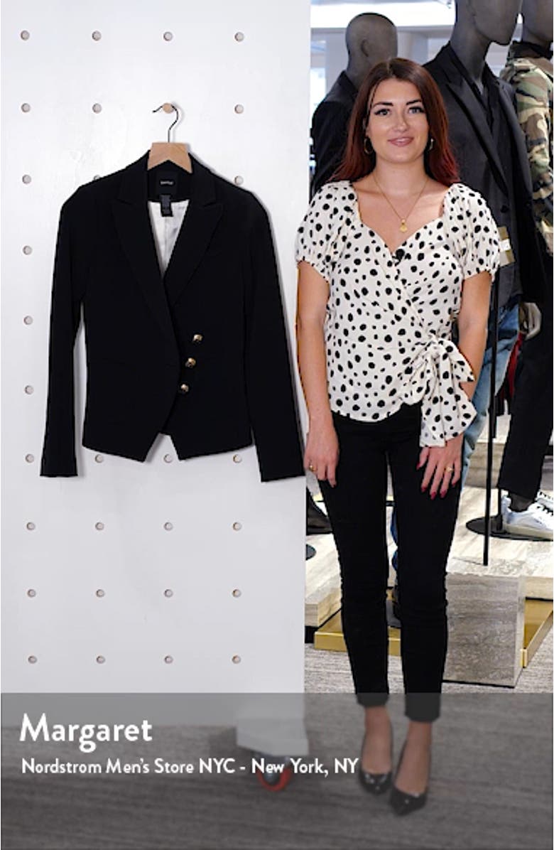 Wrap Blazer, sales video thumbnail