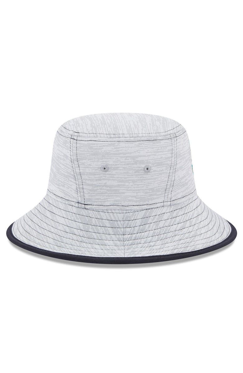 New Era Men's New Era  Gray Seattle Mariners Game Bucket Hat, Alternate, color, 