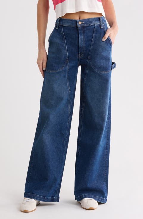 The Chisel Sneak High Waist Wide Leg Jeans