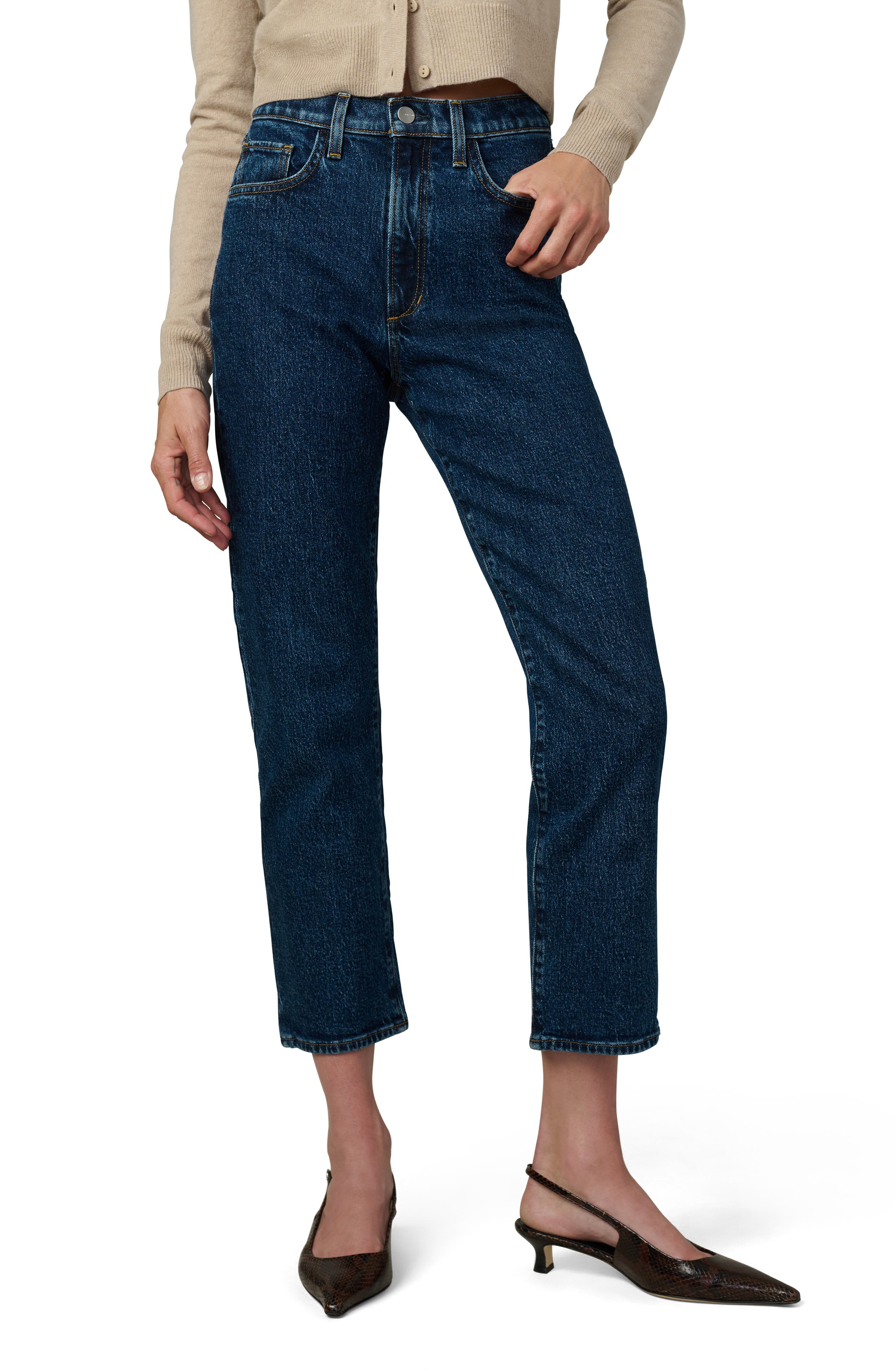 Joe's The Margot High Waist Ankle Slim Straight Leg Jeans